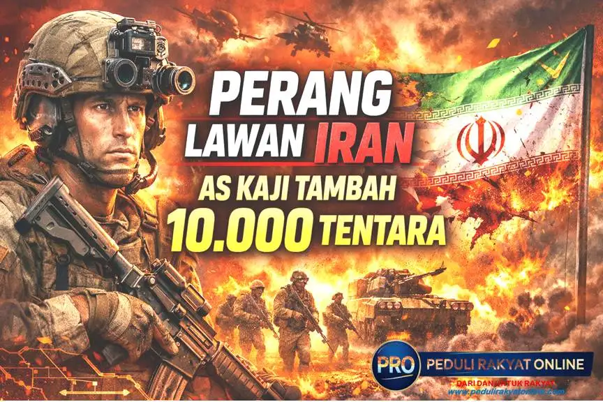 AS Kaji Pengerahan 10.000 Tentara Darat Tambahan Lawan Iran