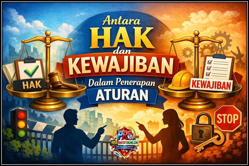 Antara Hak Dan Kewajiban Dalam Penerapan Aturan
