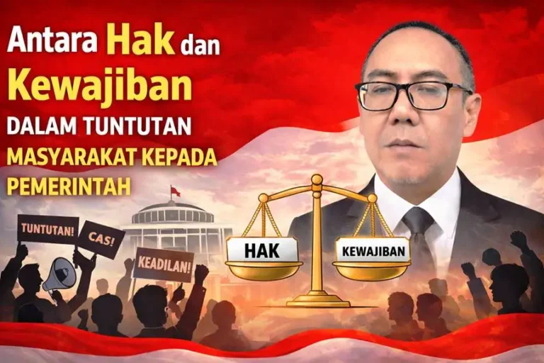 Antara Hak dan Kewajiban Atas Tuntutan Masyarakat kepada Pemerintah