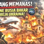 Drone Rusia Pemicu Kebakaran Gereja Bersejarah di Ukraina