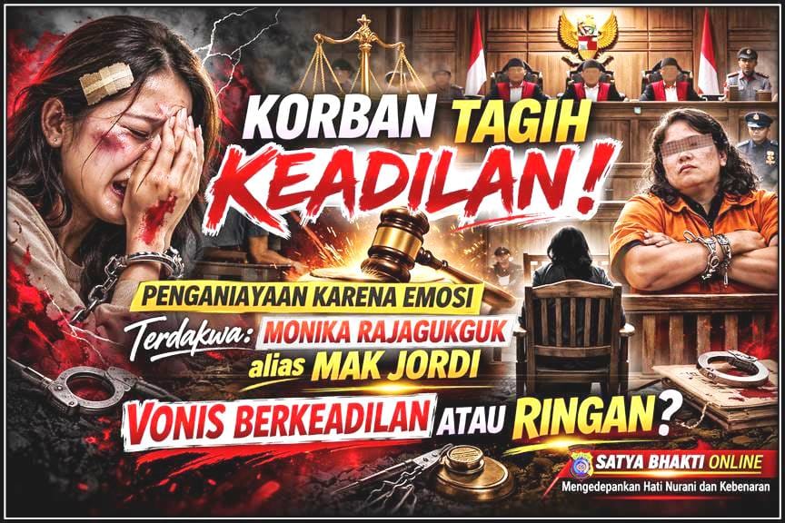 Harapan Korban kepada Majelis Hakim dalam Perkara Penganiayaan karena Emosi dengan Terdakwa Monika Rajagukguk alias Mak Jordi