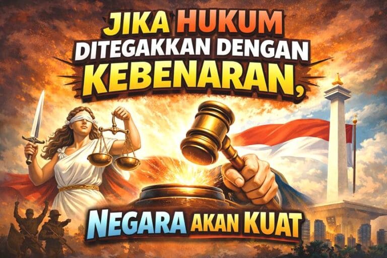 Jika Hukum Ditegakkan dengan Kebenaran, Negara Akan Kuat