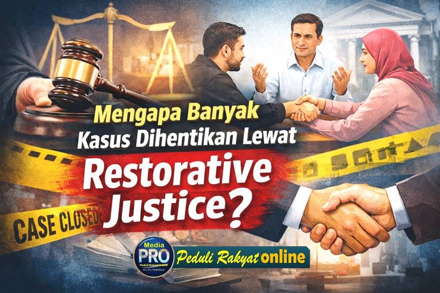 Mengapa Banyak Kasus Dihentikan Lewat Restorative Justice