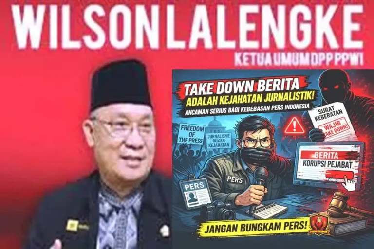 Take Down Berita adalah Kejahatan Jurnalistik, Ancaman Serius Bagi Kebebasan Pers Indonesia