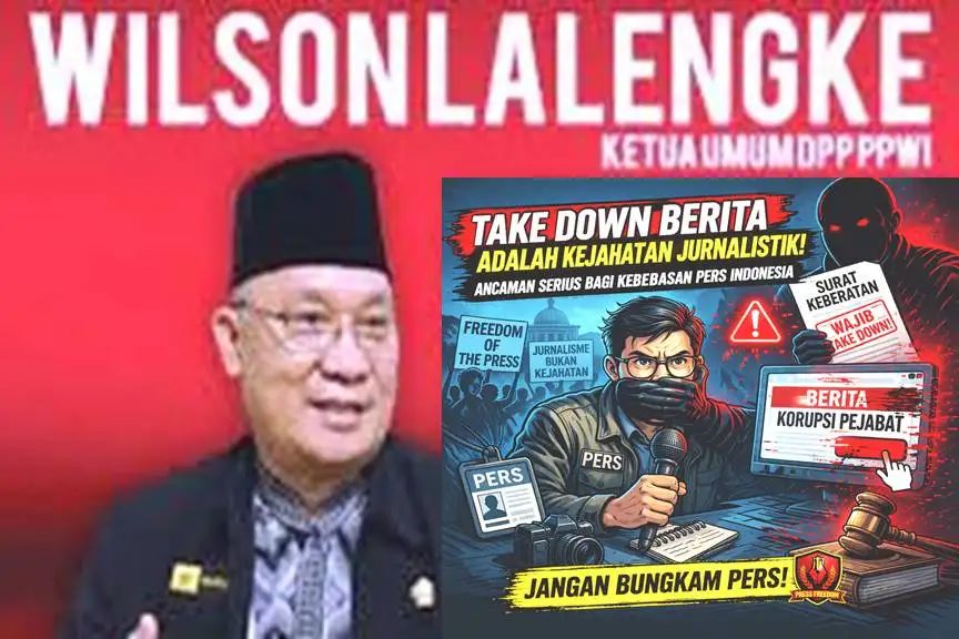 Take Down Berita adalah Kejahatan Jurnalistik, Ancaman Serius Bagi Kebebasan Pers Indonesia