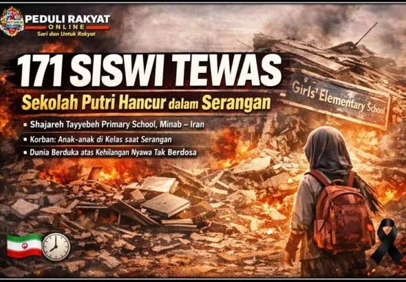 Tragedi Di SD Putri Shajareh Tayyebeh Iran, 171 Siswi Tewas Dalam Serangan Mematikan
