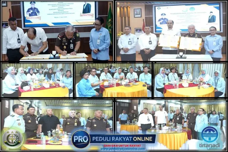 Jalin Kerjasama Hukum Bidang Perdata Dan Tata Usaha Negara, Tirtanadi Dan Kejati Sumut Tandatangani PKS