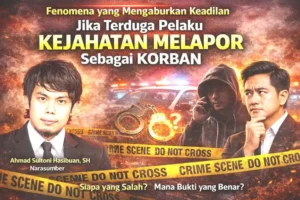 Jika Terduga Pelaku Kejahatan Melapor Sebagai Korban