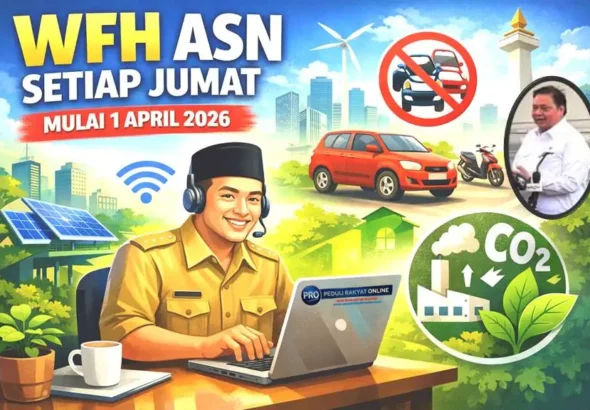 Mulai 1 April 2026, Setiap Jumat, Pemerintah Berlakukan WFH Bagi ASN