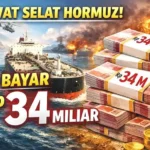 Sekali Jalan Lewat Selat Hormuz, Satu Kapal Bayar Sekira Rp.34 Miliar