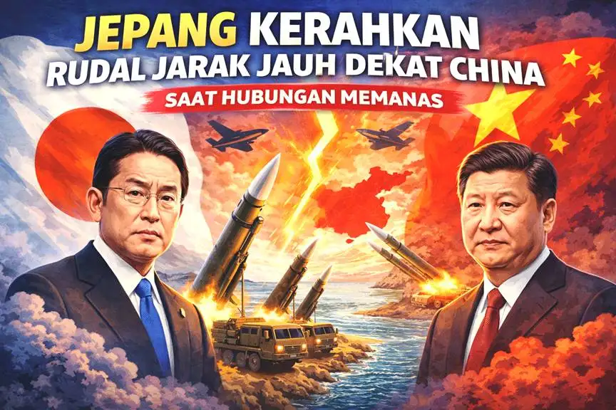 Terjadi Saat Hubungan Berada Pada Titik Terendah, Jepang Kerahkan Rudal Jarak Jauh Dekat China