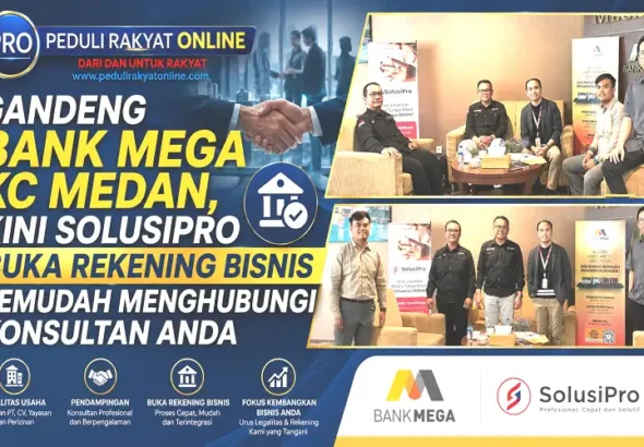Gandeng Bank Mega KC Medan, Kini SolusiPro Buka Rekening Bisnis Semudah Menghubungi Konsultan Anda-1