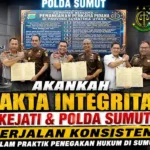 Akankah Pakta Integritas Kejati & Polda Sumut Berjalan Konsisten Dalam Praktik Penegakan Hukum di Sumut
