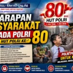 Harapan Masyarakat Kepada Polri Pada HUT Polri ke-80