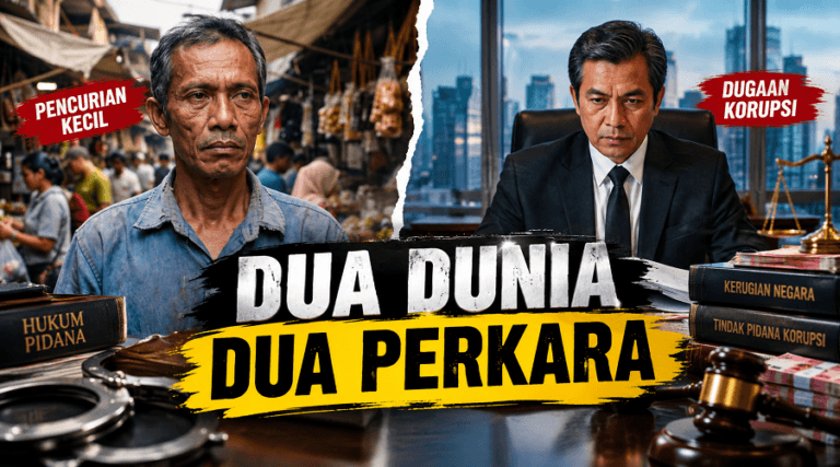 Dua Dunia, Dua Perkara - Antara Maling Dan Koruptor