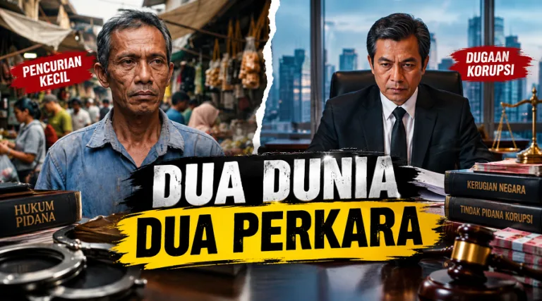 Dua Dunia, Dua Perkara - Antara Maling Dan Koruptor
